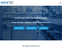 Tablet Screenshot of konrad.com.br